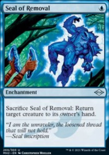 Seal removal modern - seal,