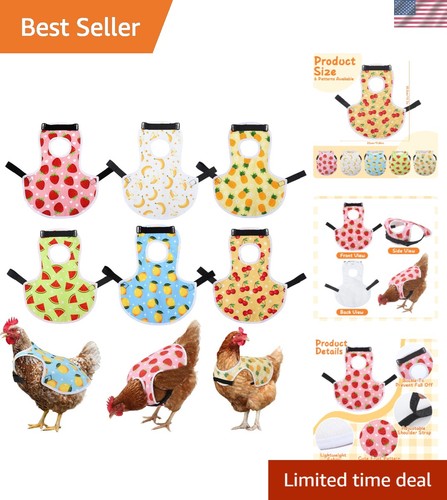 6pcs chicken saddles - chicken,