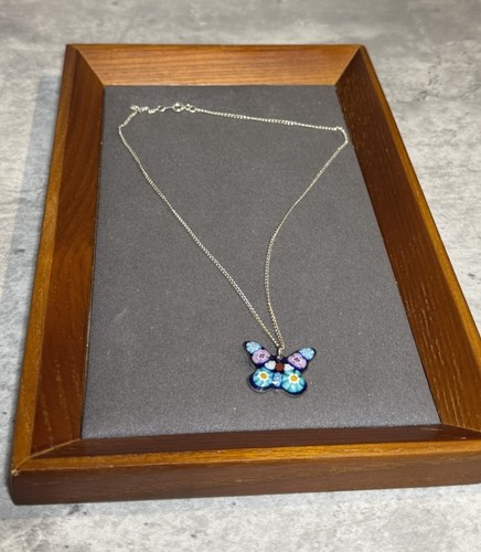 Vintage necklace silver tone - vintage,