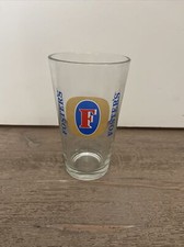 Fosters Beer pint glass 16 OZ