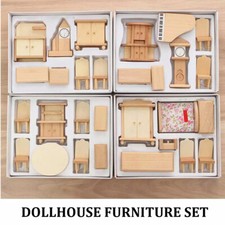 Dollhouse Furniture Set Model