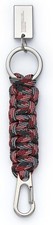 Porsche Motorsport Official Paracord Engraved Keychain Keyring 