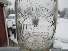 TREQ Milk Bottle E M Dwyer