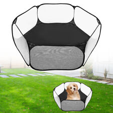 Folding Pet Cat Playpen Rabbit Hamster Indoor Outdoor Guinea Pig Run