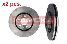 X2 PCS FRONT BRAKE DISC ROTOS X2 PCS SET 1032156 KAMOKA I