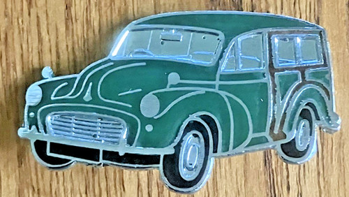 Green morris minor traveller - morris,