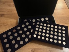 Collection of 208 Mixed British Pre Decimal Coins as pictured. Job lot old money