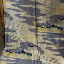 Unused piece of French Linen fabric 90 Cms  Width x 139 Cms length.