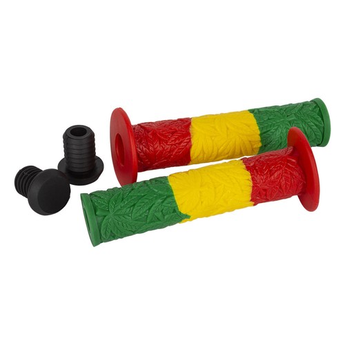 Ganja bmx grips rasta - s&m,