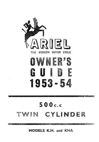 1953 1954 ariel - ariel, kh