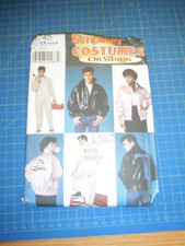 Simplicity 8745 Greece Pink Lady Jacket T Bird Motor Cycle Jacket Overalls XS-M