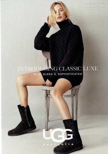 Ugg boots magazine - print, ad