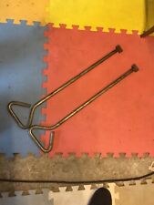 Manhole Cover Lifting Keys 2x 23” 600mm Steel Drain Lid Lifter Tools