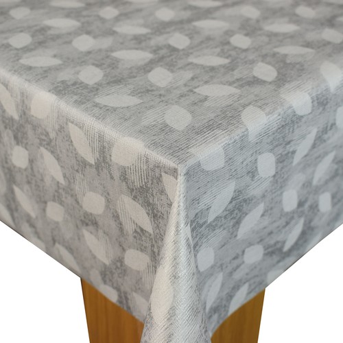 Grey silver geometric - grey, pvc