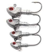 10pcs Lead Jig Heads Hook Fish