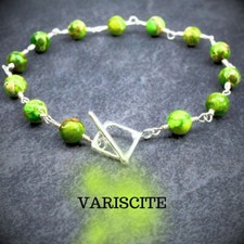 Variscite Bracelet - Bright