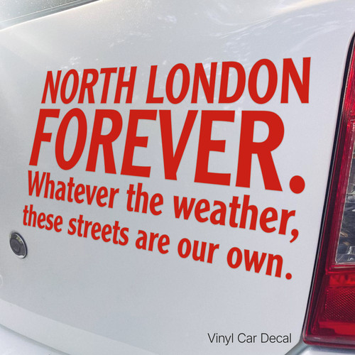 Arsenal north london forever - north,
