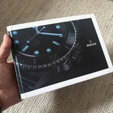 2020-2021 Rolex Watch Catalogue Hardback Printed In Switzerland