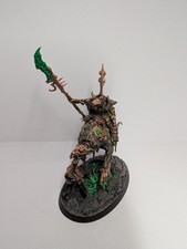 Warhammer Age of Sigmar Skaven Clawlord On Gnaw-Beast Miniature Fully Painted