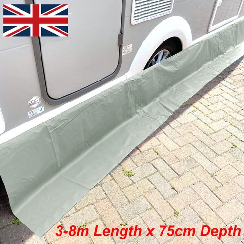 Caravan awning draught skirt - caravan,