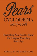 Pears' Cyclopaedia 2017-2018 by Cook, Chris Book The Cheap Fast Free Post