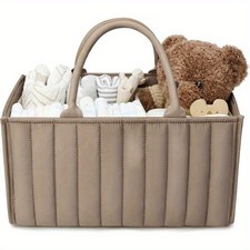 New Baby Diaper Caddy Organizer Stylish Storage Basket for Newborn Essential Hot