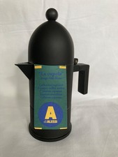 Alessi la cupola coffee maker in matt black brand new 