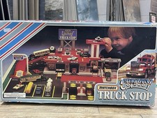 Vintage Matchbox Convoy Truck Stop Playset Very Rare Looks Complete.