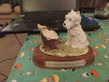 Figurine Of A West Highland Terrier By Leonardo.