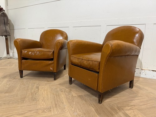 Vintage tan pair - tan, faux