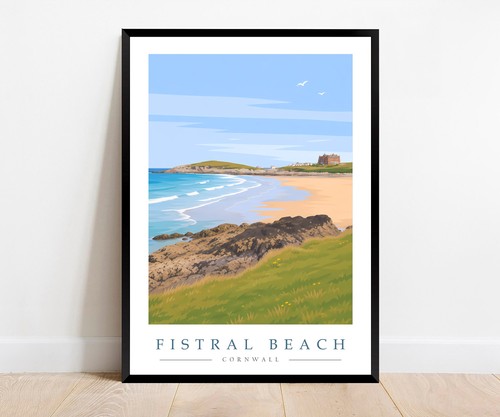 Fistral beach seaside - beach,