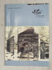 Edinburgh International Festival Usher Hall 30 August 1994 Programme
