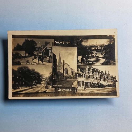 Uckfield postcard c1910 real - uckfield,