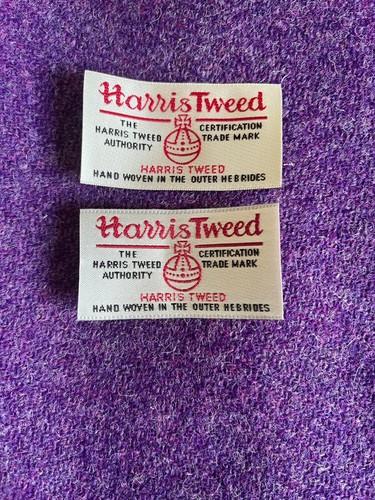 Genuine harris tweed remnant - tweed,