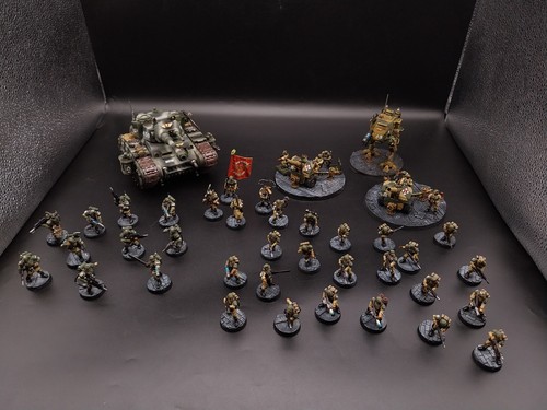 Warhammer 40k painted cadian - 40k,