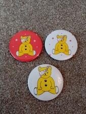 Vintage 1986 Children In Need Pin Badge - Pudsey Bear