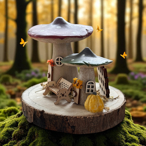 Red mushroom toadstool - red,