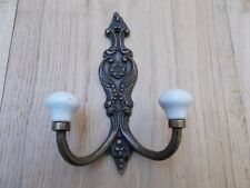 CAST IRON OLD STYLE DECORATIVE VINTAGE IRON COAT HOOKS HANGING HOOK PEGS