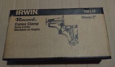 Record/Irwin,Corner Clamp (50mm / 2" ),Solid steel, precision engineered.3 Avail
