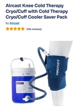 Cryocuff Gravity Cooler And Cryocuff For The Knee Size Medium