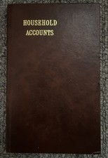 Vintage Charles Letts Household Accounts book/ledger 1968 unused