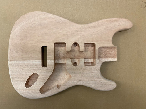 Electric guitar body red - electric,