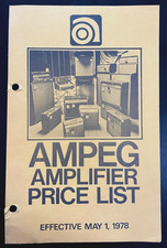 Original 1978 Ampeg Guitar