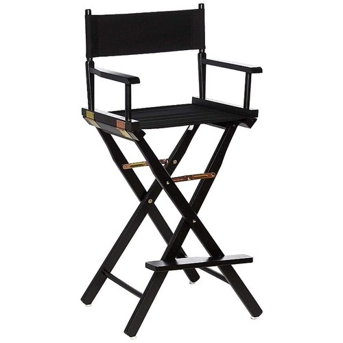 Director chair black - director's,