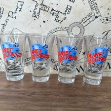 Set of 4 PLANET HOLLYWOOD - MUNICH shot glasses