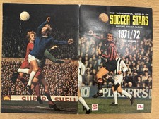 FKS 1971/72 Soccer Stars Album, teams Complete excellent  condition.