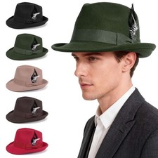 Classic Fedora Hats for Men