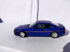 BMW Alpina 850 1/64 scale diecast model by DCT  Shadow in Blue