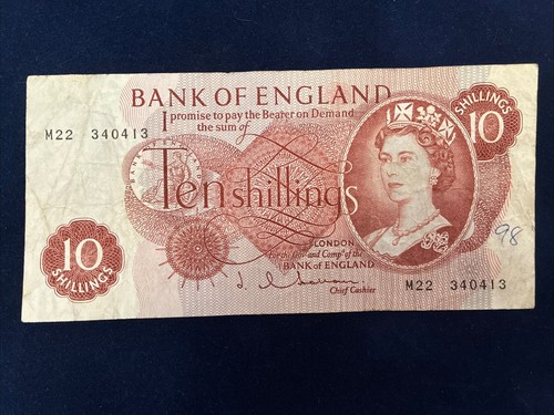 1963 replacement ten shilling - replacement,