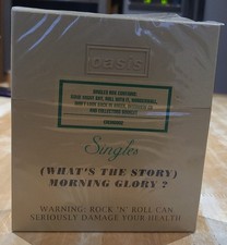 OASIS : (What's the Story) Morning Glory? CD Singles Gold Box Set. UNOPENED RARE